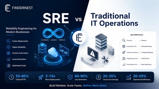 SRE vs Traditional IT Operations: Transforming Business Reliability