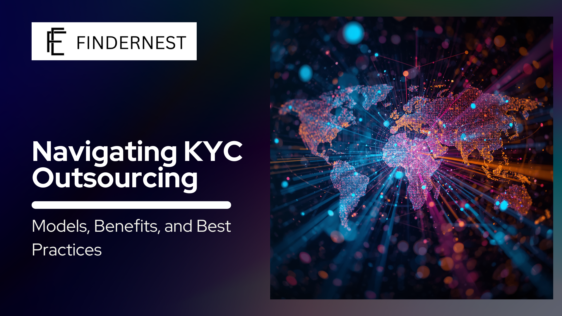 Skip to Content FINDERNEST SOFTWARE SERVICES PRIVATE LIMITED Services  Toggle children for Services  Platforms  Toggle children for Platforms  Industries  Toggle children for Industries  About Us  Toggle children for About Us CONTACT US Book a Demo back to blog  Business | Operations | Business Consulting | Finance | Data | Outsourcing  Navigating KYC Outsourcing: Models, Benefits, and Best Practices Read Time 9 mins | Written by: Praveen Gundala       KYC outsourcing has shifted from a back-office choice to a board-level priority. The trade-offs now span cost, speed, control, and regulatory risk—and a poor decision is more likely to be exposed in a supervisory review than in the next quarter’s P&L. This guide takes a neutral, practical stance. It explains the three main operating models—fully outsourced, fully in-house, and the hybrid approach that now dominates in India—along with the advantages, risks, and the Indian regulatory requirements that influence each option. It also provides a clear evaluation checklist to help you assess potential partners when outsourcing is the right path.  What Is KYC Outsourcing? Know Your Customer (KYC) outsourcing means moving some or all of the customer identification and verification work to a third-party provider. The scope varies substantially, and lumping all outsourcing into one category is the first source of confusion in procurement discussions.  KYC itself is a core process for any business handling financial transactions. It underpins efforts to prevent fraud, money laundering, and other financial crimes. One of the most important strategic questions is whether to run KYC operations internally or rely on a specialised third-party provider. This article compares both approaches so you can make an informed decision.  Because KYC sits at the heart of customer onboarding—the first meaningful interaction with your client—a smooth experience is vital for building trust and long-term relationships. In practice, KYC involves verifying identity, address, and other key details to ensure regulatory compliance and protect your business from financial and reputational risk.  Full-Service Outsourcing A third party handles all identity verification, due diligence, sanctions screening, and ongoing monitoring. The regulated entity defines the policy; the provider executes against it. This is what most regulated entities mean by “outsourcing” when the conversation starts at the executive level, but it is rarely the pattern that actually ships in India because of how the regulatory accountability sits.  Managed Service or BPO KYC The provider runs the manual review, exception handling, and quality checks with an external operations team, on top of either the regulated entity’s own technology or the provider’s. This is the “KYC BPO” pattern that dominated pre-2020 outsourcing and remains common for high-volume manual review workloads. It is labour-intensive on the provider side, which is why cost advantages come from scale, not technology alone.  Tech-Only (API/SDK) vs Managed Service This distinction is the most-often blurred in RFPs. A tech-only KYC API is software: the provider exposes an API and SDK, the regulated entity integrates, and the regulated entity’s own team runs the operations. A managed service is software plus people: the provider provides the technology and also handles the operational work (exception handling, manual review, documentation, sometimes customer communication). Pricing, accountability, and operational shape are all different; treating them as interchangeable is why some outsourcing deals disappoint.  Three Models: Outsource, In-House, or Hybrid The outsource-or-in-house framing is outdated. The emerging dominant pattern is hybrid.  Full Outsourcing When it fits: non-core KYC operations, a limited internal compliance team, or a regulated entity where KYC is not a competitive differentiator. When it does not fit: any entity where direct data access matters for differentiated risk modelling, or where vendor concentration risk is material. Trade-offs: vendor lock-in is real, data-access patterns must be contractually preserved, exit planning must be explicit from day one.  In-House When it fits: captive KYC volume large enough to justify the fixed cost, a strategic moat built around identity data, or a compliance team with specialist depth. When it does not fit: most regulated entities below a certain scale who do not have the talent or volume to absorb the build cost. Trade-offs: building KYC in-house means continuously tracking regulatory change (RBI, SEBI, IRDAI updates come quarterly), maintaining document OCR and sanctions feeds, and carrying the full cost of capability evolution.  Hybrid: Tech from Vendor, Decisioning In-House The dominant pattern for larger regulated entities in India in 2026. The regulated entity buys the technology layers (document OCR, liveness, sanctions feeds, CKYC integration) from a specialist vendor and keeps the decision logic (risk rating, approval thresholds, manual review triage) in-house. Why this wins: the regulatory accountability stays cleanly with the regulated entity (which it always does anyway, see the next section), the vendor provides infrastructure that is undifferentiated, and the regulated entity retains the risk model that actually defines competitive differentiation. Hybrid also makes vendor-swap feasible: if the tech vendor underperforms, the in-house decision logic does not have to be rebuilt.  In-House KYC: Advantages Full Control: You have complete control over the KYC process, allowing you to customize it to your specific needs.  Reduced Variable Costs: In theory, in-house KYC can be cheaper in the long run, especially for high-volume businesses, as you avoid per-user charges.  Faster Regulatory Response: Having everything in-house can expedite responses to regulatory inquiries.  Reduced Vendor Dependency: You eliminate reliance on external partners, potentially reducing risks associated with third-party failures.  In-House KYC: Disadvantages High Time and Resource Investment: Building and maintaining an in-house KYC system requires significant time, effort, and expertise.  High Fixed Costs: Salaries, technology, and maintenance contribute to substantial fixed costs.  Security and Legal Compliance: Staying updated on regulations and ensuring secure data storage requires ongoing vigilance.  Outsourced KYC: Advantages Quick Time-to-Market: Partnering with a KYC provider allows you to onboard customers quickly and efficiently.  Professional Expertise: KYC providers offer specialized knowledge and experience, ensuring efficient and compliant processes.  Outsourced KYC: Disadvantages Variable Costs & Hidden Costs: You will incur per-user charges or recurring fees for using a KYC provider. Moreover, integration, customization, and ongoing management may add unforeseen costs. Vendor Dependency: You rely on the provider's systems and processes, potentially leading to integration challenges or service disruptions. Regulatory Compliance Responsibility: While the provider handles the process, you remain ultimately responsible for compliance. Choosing the Right Approach for Your Business Regulatory Coverage and Certifications Evidence of compliance with ISO 27001, SOC 2 Type 2, and (for India-specific deployments) CERT-In empanelment. PCI DSS if card data is in scope. Active participation in regulator consultations. Ask for audit reports, not logos. A vendor that cannot produce current audit artefacts on request is a vendor whose certifications are marketing, not operational.  Technical Capabilities Document verification should cover all major Indian IDs (Aadhaar, PAN, passport, driving licence, voter ID) with robust tamper detection and OCR that works reliably on real-world images. Look for liveness detection in both active and passive modes, with resistance to deepfakes, plus a Video KYC API for V‑CIP journeys and a CKYC upload API for pushing records. Sanctions and PEP screening must have a clearly documented feed-refresh schedule. Always run the provider’s sandbox end-to-end with your own test IDs, not just their curated marketing demo.  Operational Capabilities and Manual Review For managed-service outsourcing, evaluate the review team’s training, language coverage, hours of operation, and adherence to SLAs. For tech‑only solutions, focus on the usability and robustness of the operator console your own team will rely on. Insist on a named service owner, a clearly defined SLA framework, and at least one sample month of operations reports. If a provider cannot supply this level of transparency, they are effectively asking you to trust a black box.  Commercial Model, Data Handling, and Exit Planning Clarify whether pricing is per‑check, subscription-based, or tiered, and ensure unit economics are modelled on your actual use case. Secure a contractual right to audit, including on‑site inspections of the provider’s data centres. Get written commitments on data residency (where data is stored, who can access it, and how access is logged). Define termination assistance up front—what happens at contract end, how and when you receive your data, and the length of any transition period. For large NBFC onboarding programmes, these commercial terms are core risk controls, not boilerplate.  To simplify, the right KYC model for your organisation depends on your context. Keep these factors in mind:  Business Size and Volume: Smaller businesses might find outsourcing more cost-effective, while larger businesses with high transaction volumes might benefit from in-house solutions. Regulatory Requirements: The complexity of your industry's regulations will influence the level of control you need over the process. Technical Expertise: Consider your existing IT capabilities and resources for managing an in-house system. Budget: Evaluate the fixed and variable costs associated with both options. There is no one-size-fits-all answer to the in-house vs outsourced KYC question. You need to weigh the pros and cons in light of your specific needs, risk appetite, and resources. For many organisations, a hybrid model that combines in-house control with outsourced capabilities turns out to be the most effective approach.  Even if you outsource, you must still maintain robust manual processes for handling edge cases and protecting sensitive data. It is also essential to select a reputable KYC partner with a strong, proven record on compliance, security, and regulatory alignment.  Implementation Best Practices Three patterns keep outsourcing deals on track after signature.  Proof-of-Concept Scoping Before signing a production contract, run a tightly scoped PoC with clear test cases, success metrics, and a firm decision date. The PoC should mirror real production traffic—covering approvals, declines, manual reviews, and exception paths. Pilots that only test happy paths are poor predictors of success; those that push edge cases are far more reliable.  Contractual Must-Haves Key contractual protections include data residency, audit rights (including on-site audits), termination assistance, SLAs with enforceable remedies, full disclosure and approval of sub‑processors, defined breach-notification timelines, and source-code or configuration escrow where the vendor’s technology is deeply embedded. In a regulated-entity outsourcing deal, none of these are optional—yet they are often missing from vendor boilerplate unless you negotiate them in.  Transition and Exit Planning Plan for exit at the time of signing, not when the relationship is ending. Define data portability formats, document transition timelines, and spell out the outgoing provider’s cooperation obligations, along with a successor‑vendor onboarding plan that assumes only minimal cooperation. Regulated entities that prepare for exit from day one experience a controlled transition; those that do not often face rushed, supervisory‑driven migrations.  Conclusion    The build‑vs‑buy‑vs‑hybrid choice is not a one‑off decision. It needs to be revisited as your organisation scales, regulations evolve, and vendor offerings mature. Firms that succeed treat KYC outsourcing as a strategic capability question, not just a procurement exercise. They draw clear lines around what must remain in‑house, what can be safely outsourced, and where hybrid structures create the best balance at each stage of growth.  If you’d like to see how a hybrid model can work in practice—with production‑grade Aadhaar eKYC, V‑CIP, DigiLocker, CKYC, and sanctions screening delivered by a vendor while decision logic and audit trails stay inside the regulated entity—you can explore FindErnest’s KYC stack. It is designed to blend the strengths of in‑house control with outsourced technology, helping businesses streamline KYC compliance without giving up oversight.     Learn how FindErnest is making a difference in the world of business Get Started  Praveen Gundala Praveen Gundala, Founder and Chief Executive Officer of FindErnest, provides value-added information technology and innovative digital solutions that enhance client business performance, accelerate time-to-market, increase productivity, and improve customer service. FindErnest offers end-to-end solutions tailored to clients' specific needs. Our persuasive tone emphasizes our dedication to producing outstanding outcomes and our capacity to use talent and technology to propel business success. I have a strong interest in using cutting-edge technology and creative solutions to fulfill the constantly changing needs of businesses. In order to keep up with the latest developments, I am always looking for ways to improve my knowledge and abilities. Fast-paced work environments are my favorite because they allow me to use my drive and entrepreneurial spirit to produce amazing results. My outstanding leadership and communication abilities enable me to inspire and encourage my team and create a successful culture.  Share the Love  You May Like These  Related Articles  Business  Navigating KYC Outsourcing: Models, Benefits, and Best Practices Explore the evolving landscape of KYC outsourcing, examining models, advantages, and risks to help y...  Keep Reading  Business  Mastering Business Portfolio Analysis: Strategies for Growth & Success Discover the importance of a business portfolio, its core components, and how it drives strategic gr...  Keep Reading  Cloud Engineering  Understanding Sovereign Cloud: Ensuring Data Security and Compliance Discover the pros and cons of sovereign clouds, designed to ensure data compliance, security, contro...  Keep Reading FINDERNEST SOFTWARE SERVICES PRIVATE LIMITED Discover FindErnest's pivotal role in empowering global employers with cutting-edge human capital solutions, prioritizing innovation and strategic partnerships for unparalleled growth. Unleash the transformative potential of Technology Consulting, Cloud, Data, and AI with FindErnest's end-to-end solutions. From Staffing and Recruitment to AI & Cybersecurity, our services drive excellence and execution for enterprises worldwide.  © 2025 Findernest | Legal Terms | Privacy Policy | Cookie Policy | Acceptable Use Policy  ♥All Rights Reserved.  Services Recruitment Cloud Engineering Data Engineering DevOps Consulting Artificial Intelligence Internet of Things (IoT) Cybersecurity Software Development Quality Engineering Managed IT Services Experience Design Platforms AWS Adobe Databricks Google Cloud HubSpot Microsoft Oracle Outsystems Salesforce Servicenow Resources About us Blog Careers Sustainability Success Stories Privacy Policy Terms & Conditions Contact Us For Business: info@findernest.com  +917207788004 / +447493490621  Have a question? Feel free to reach out. We love to hear from you!       